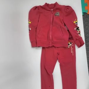 Powerpuff Girls Sweat Suit